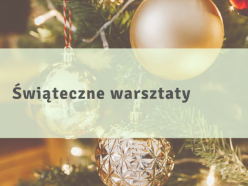 Świąteczne warsztaty w żłobku